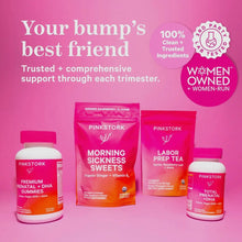 Load image into Gallery viewer, Pink Stork Premium Prenatal + DHA Gummies