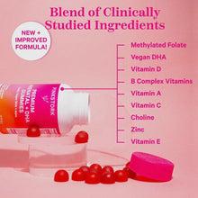 Load image into Gallery viewer, Pink Stork Premium Prenatal + DHA Gummies