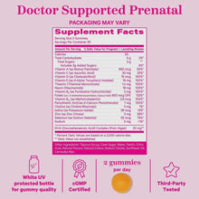 Load image into Gallery viewer, Pink Stork Premium Prenatal + DHA Gummies