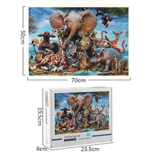 Load image into Gallery viewer, 1000pcs Modern Round Puzzles Toys Puzzles Educational Toys Puzzles For Adults Interesting Goods Learning And Education Moon and Planets Puzzles