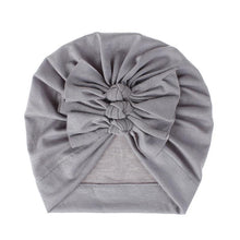 Load image into Gallery viewer, Modern Turban Baby Girls Bow Turban Hats Cotton Kids Beanie Children Hats Accessories For Girls Baby