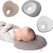 Load image into Gallery viewer, Baby Nursing Pillow Anti Roll Memory Foam Pillow Prevent Flat Head Neck Support Newborn Sleeping Cushion Pillow For Babies In Animal Shapes