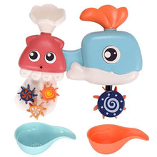 Load image into Gallery viewer, Baby Bath Toys Bubble Machine Crabs Frog Music Kids Bath Toy Bathtub Soap Automatic Bubble Maker