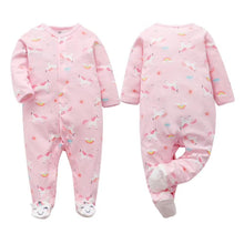 Load image into Gallery viewer, Baby Clothes Newborn Home Wear Cotton Baby Girl Romper Baby Costume Infant Boy Sleep Comfortable Pajamas
