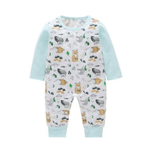 Load image into Gallery viewer, Newborn Baby Boys Girls Rompers cute Animal Printed Long Sleeve Winter Cotton Kid Jumpsuit Playsuit Outfits Clothing