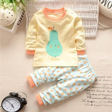 Load image into Gallery viewer, Baby Boy Clothes Cotton Clothing Sets Cartoon Long-sleeved T-shirt Pants Infant Clothes 2pcs Ste For Boys and Girls Kids
