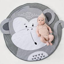 Load image into Gallery viewer, Creative Elephant Design Baby Play Mat Round Carpet Cotton Animal Play Mat Newborn Infant Crawling Carpet For Baby Kids