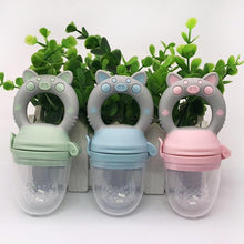 Load image into Gallery viewer, Nipple Fresh Food Silicone Baby Pacifiers Feeder Kids Fruit Feeding Nipple Safe Supplies Nipple Teat For Kids