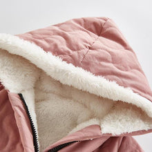 Load image into Gallery viewer, Modern Elegant Winter Children's baby Plush Thickened Cotton Jumpsuit Jacket For New Baby Boys and Girls