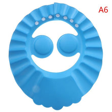Load image into Gallery viewer, Shampoo Cap Sheild Durable Baby Bath Visor Hat Adjustable Baby Shower Protect Eye Water-proof For Kids