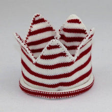 Load image into Gallery viewer, Modern Luxury New Trend Baby Hat Girls and Boys Crown Knitted Cap Toddler Empty Top Hats Newborn Design Woolen Yarn Bonnet For Kids