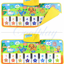 Load image into Gallery viewer, Musical Mat With Animal Voice Baby Piano Playing Carpet Music Game Instrument Toys Early Educational Toys For Kids