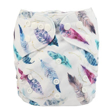 Load image into Gallery viewer, Modrn Printed Baby Pocket Cloth Diaper Nappy Reusable Adjustable Washable Nappies For Baby Boys and Baby Girls In Elegant Style