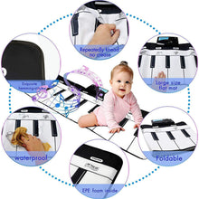 Load image into Gallery viewer, Electronic Musical Mat Carpets Keyboard Baby Piano Play Mat Toy Musical Instrument Music Toys Educational Toys Fro Kids