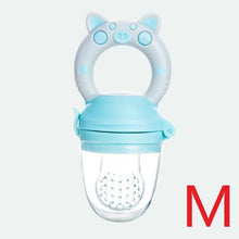 Load image into Gallery viewer, Silicone Baby Pacifier Feeder Cartoon Animal Infant Nipple Holder Newborn Fruit pacifier Tetine Silicona Nipple Bit