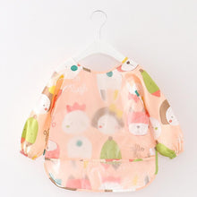 Load image into Gallery viewer, Modern Luxury NEW Baby Cute Cartoon Waterproof Long Sleeve Apron Baby Feeding Bib for Children Baby and Kids