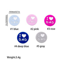 Load image into Gallery viewer, 5PCS/SET Silicone Animal Beads BPA Free Baby Teething Beads Toy For Pacifier Clips New Born Silicone Rodent Tiny Rod Baby Teether For Baby Kids