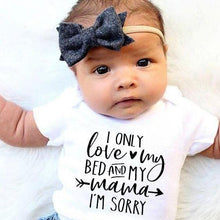 Load image into Gallery viewer, Printed Funny Newborn Baby Romper Infant Cotton with Short Sleeve for Baby Girl/Boy New Born Clothes For Kids