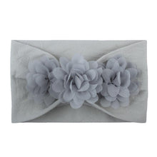 Load image into Gallery viewer, Handamde New Colorful Chiffon Flower Headband for Newborn Baby Toddler Ribbon Elastic Baby Headdress Kids Hair Band Girl Bow Knot Styling