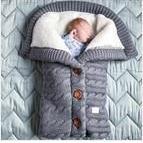 Load image into Gallery viewer, Newborn Infant Baby Knit sleep bag Stroller envelope Blanket Winter Warm Swaddle Wrap Sleeping Bags