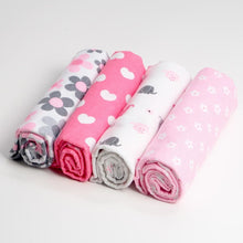 Load image into Gallery viewer, Baby Blanket Set 100% Cotton Flannel Baby Swaddles Soft Newborns Blankets Baby Blankets Baby Swaddle Wrap