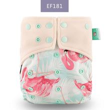 Load image into Gallery viewer, Trend New Print Eco-friendly Cloth Diaper Baby pocket Waterproof Cartoon Owl Baby Diapers Reusable Cloth Nappies For Baby and Kids