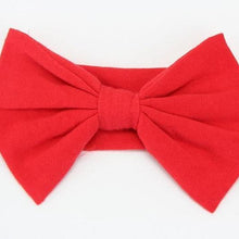 Load image into Gallery viewer, Headband Knitted Cotton Children Girls Elastic Bow Hair Bands Turban for girl Headbands