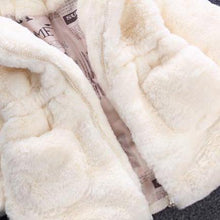 Load image into Gallery viewer, Baby Girl Modern Designer Style Jacket Hooded Cute Thicker Warm Soft Toddler Coat For Kids