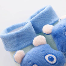 Load image into Gallery viewer, Cartoon Newborn Baby Toddler Floor Non-slip Socks Cotton With Bell Doll Baby Girls & Boys Soft Shoes For Kids