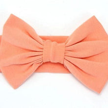 Load image into Gallery viewer, Headband Knitted Cotton Children Girls Elastic Bow Hair Bands Turban for girl Headbands