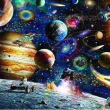 Load image into Gallery viewer, 1000 Pieces Wooden Assembling Picture Space Travel Landscape Puzzles Toys For Adults Children And Kids Home Game Fun