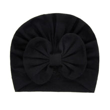 Load image into Gallery viewer, Children Baby Hat Kids Bow Cap Newborn Girls Photography Props Turban Infant Props For Baby Girls