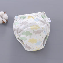 Load image into Gallery viewer, Baby Training Pants Cloth Diapers Washable 6 Layers Gauze Cover Breathable Spring Reusable Newborn Diaper Nappies For Baby and Kids