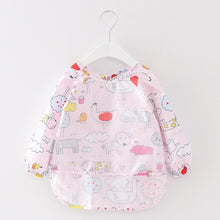 Load image into Gallery viewer, Modern Luxury NEW Baby Cute Cartoon Waterproof Long Sleeve Apron Baby Feeding Bib for Children Baby and Kids