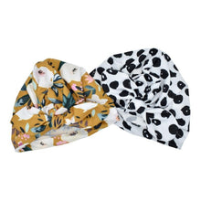 Load image into Gallery viewer, Modern Baby Hats Toddler Kids Hat Soft Turban Knot Girl Hat Spring Autumn Winter For Baby Girls