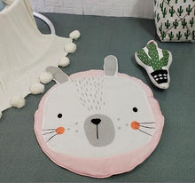 Load image into Gallery viewer, Creative Elephant Design Baby Play Mat Round Carpet Cotton Animal Play Mat Newborn Infant Crawling Carpet For Baby Kids