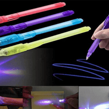 Load image into Gallery viewer, A3 A4 A5 Kids Luminous Drawing Board with Light-Fun Magic Sketchpad Draw Tablet Fluorescent Pen Russian English Light Up Toys