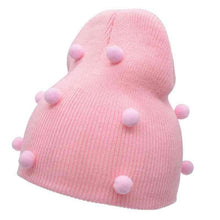Load image into Gallery viewer, Modern Trend Big Bows Knitted Baby Girl Hat Cap Warm Kids baby winter Hat For Girls