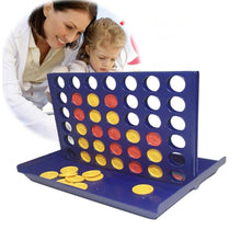Load image into Gallery viewer, 1 Set Connect 4 In A Line Board Game Foldable Children's Educational Toys for Kid Sports Entertainment Gifts For Kids Birthday