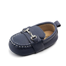 Load image into Gallery viewer, Leather Baby Shoes Fashion Infant Boys Girls Anti-slip Soft Sole Newborn First Walkers Luxury Shoes Design For Kids