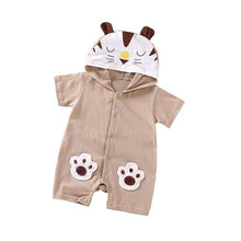 Load image into Gallery viewer, Infant Jumpsuit Summer Romper Cartoon Animal Print Girl and Boy Cotton Suit Newborn Romper Design