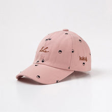 Load image into Gallery viewer, Cute Cotton Baby Hat Cap Kids Boy Adjustable Baseball Hats Children Snapback Hip-Hop Sun Hat