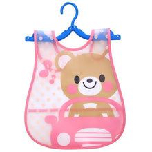 Load image into Gallery viewer, Fashion Printed Adjustable Animal Plastic Waterproof Lunch Feeding Bibs Feeding Cloth for Children In Modern Design
