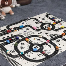 Load image into Gallery viewer, Baby Playing Mat Kids Boys Crawling Carpet Cute Cartoon Traffic Park Map Mat Toys for Children In Modern New City Design