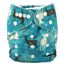 Load image into Gallery viewer, Modrn Printed Baby Pocket Cloth Diaper Nappy Reusable Adjustable Washable Nappies For Baby Boys and Baby Girls In Elegant Style