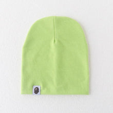 Load image into Gallery viewer, Baby Street Dance Hip Hop Hat Cotton Toddler Hat for Boys and Girls Cap Winter Warm Solid Color Children Hat In Modern Design