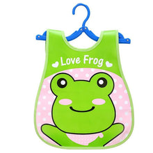 Load image into Gallery viewer, Fashion Printed Adjustable Animal Plastic Waterproof Lunch Feeding Bibs Feeding Cloth for Children In Modern Design