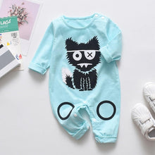 Load image into Gallery viewer, Modern Cat and Heart Baby Boys Girl Romper Long Sleeve Winter Cotton Romper Kid Jumpsuit Playsuit Outfits For Kids