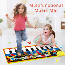 Load image into Gallery viewer, Musical Piano Mat Baby Play Mat Toy Musical Instrument Mat Game Carpet Music Toys Educational Toys For Kids