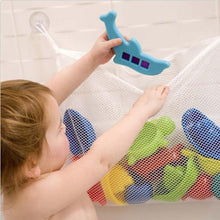 Load image into Gallery viewer, Baby Bathroom Mesh Bag Child Bath Toy Bag Net Suction Cup Baskets For Toys